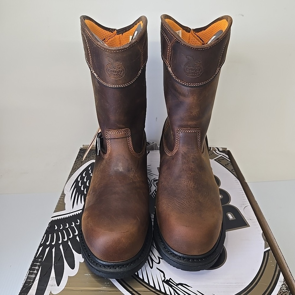 Georgia Boot Carbo-Tec LTX Waterproof Composite Toe Pull On Boot GB00394 10 W - Picture 2 of 8
